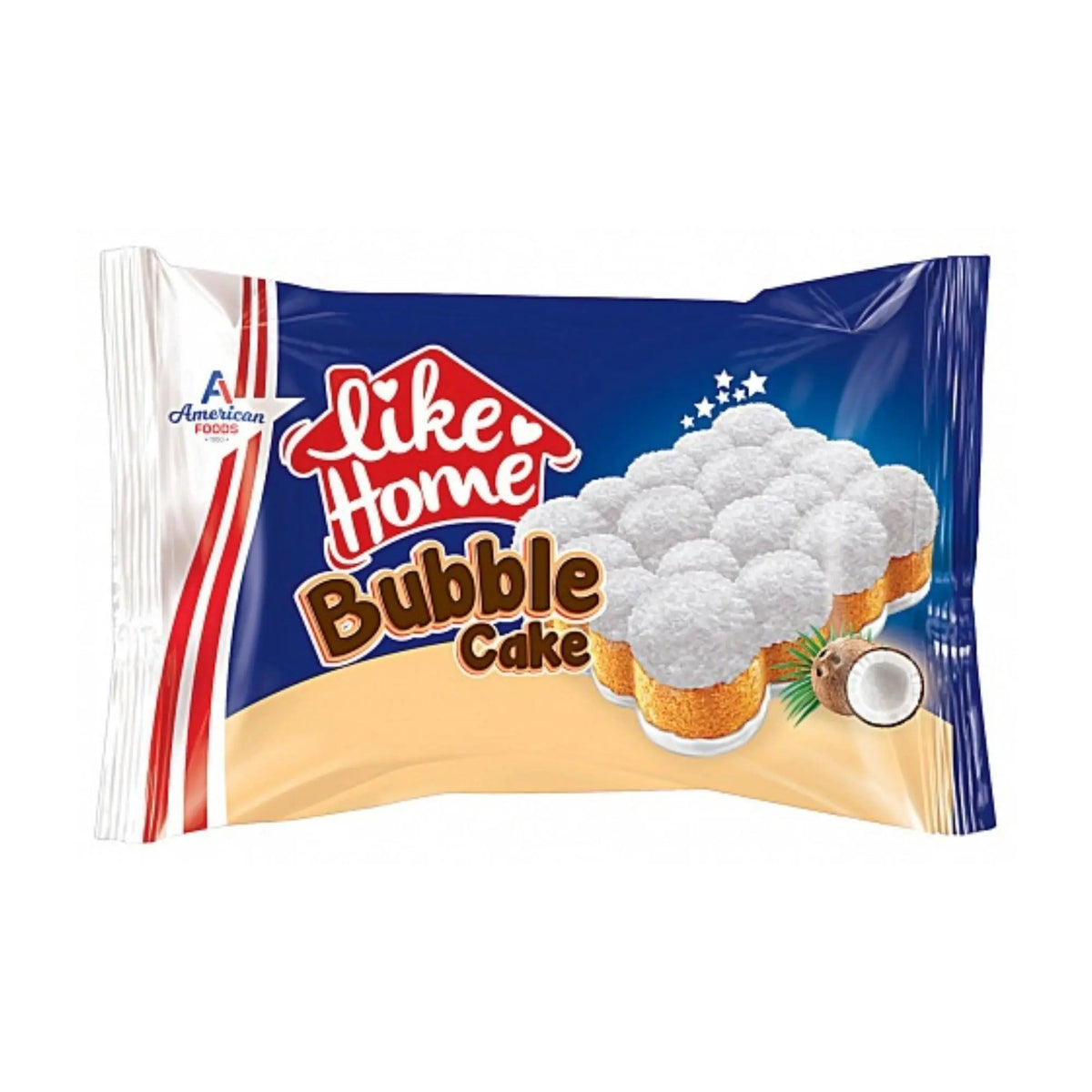 Like Home Bubble Cake 45 g keksić u plavom i bež pakiranju
