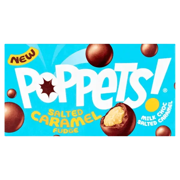Kutija PopPets fudge s mliječnom čokoladom i slanim karamelom, 36 g