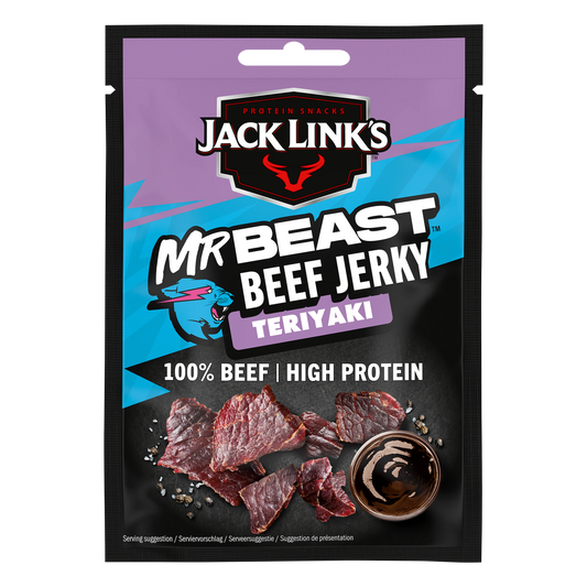 Jack Link’s MrBeast Beef Jerky Teriyaki 60g
