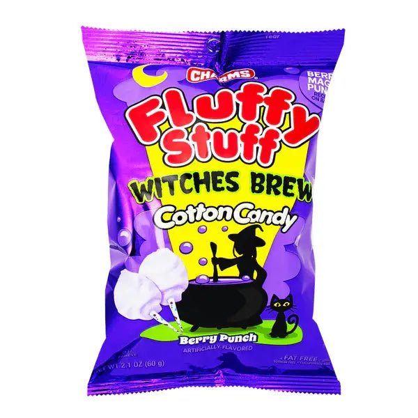 Tamno ljubičasta vrećica vate Fluffy Stuff Witches Brew, 60 g