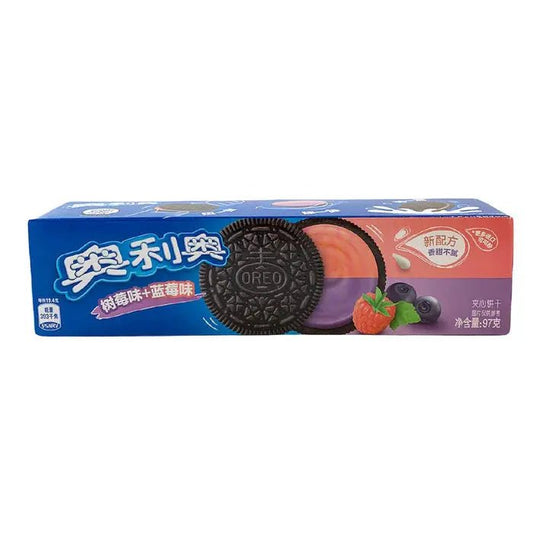 Oreo Double Blueberry & Raspberry Creme 97g - OhMyCandyBox