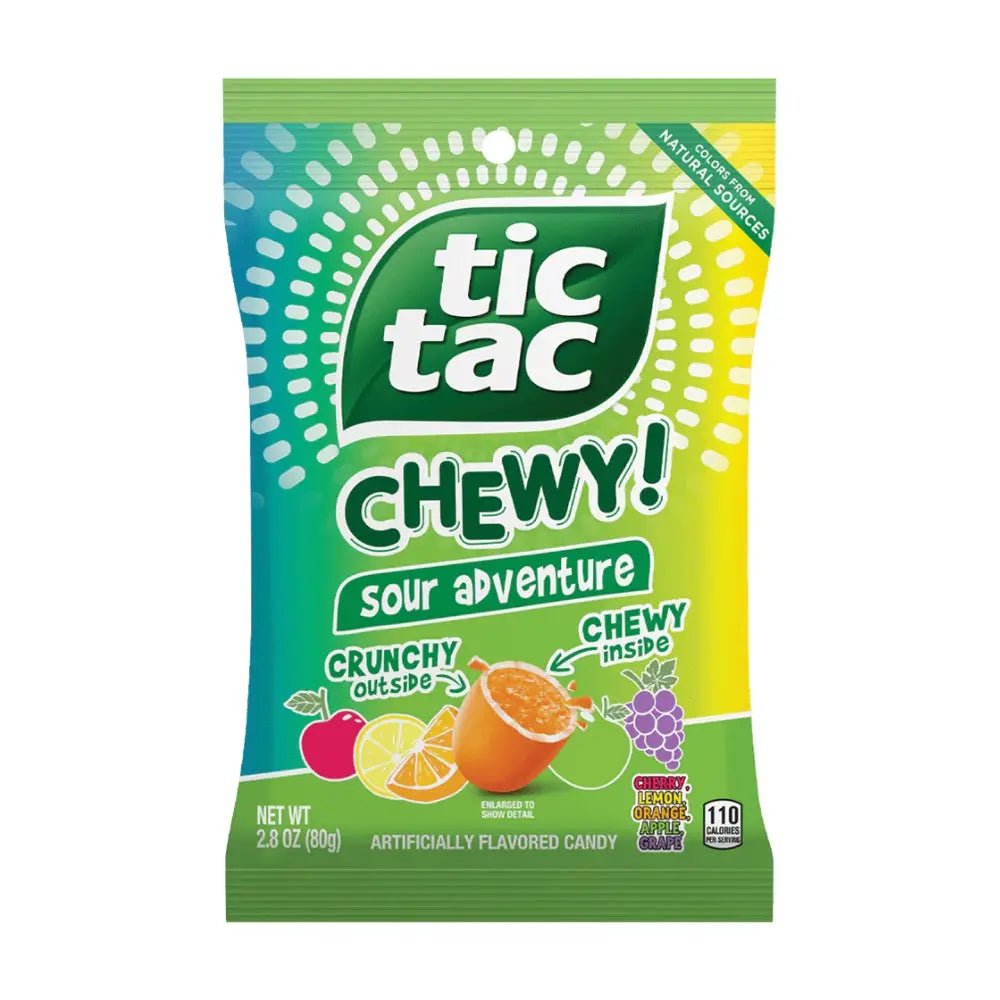 Tic Tac Chewy Sour Adventure 79g - OhMyCandyBox